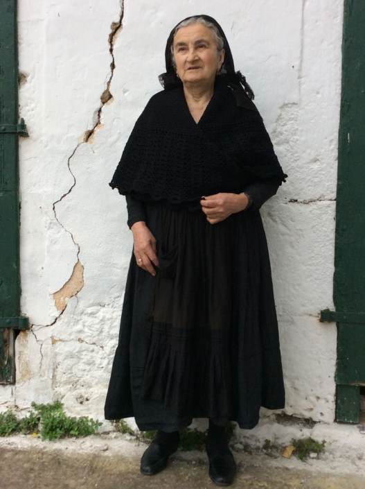 Sophia in traditional dress